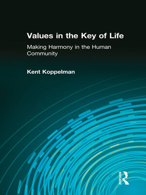 cover image of Values in the Key of Life